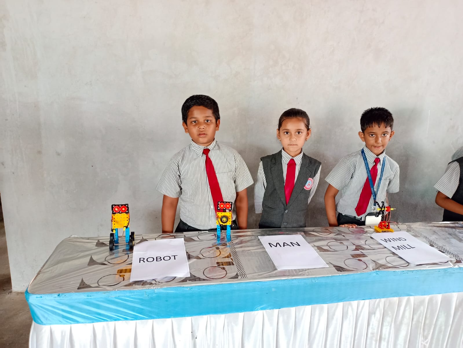 Robotics Exhibition In Evershine English Medium School
